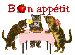 Bon appétit chats